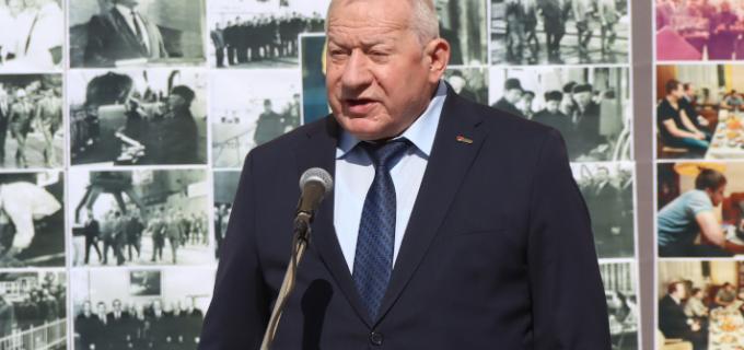 Выступление Радченко В.А на митинге 100 лет Емельянову В.А на Северной верфи