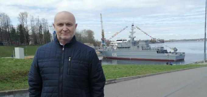 ГД АПП СПб Громов АЛ после церемонии спуска 24.04.2025
