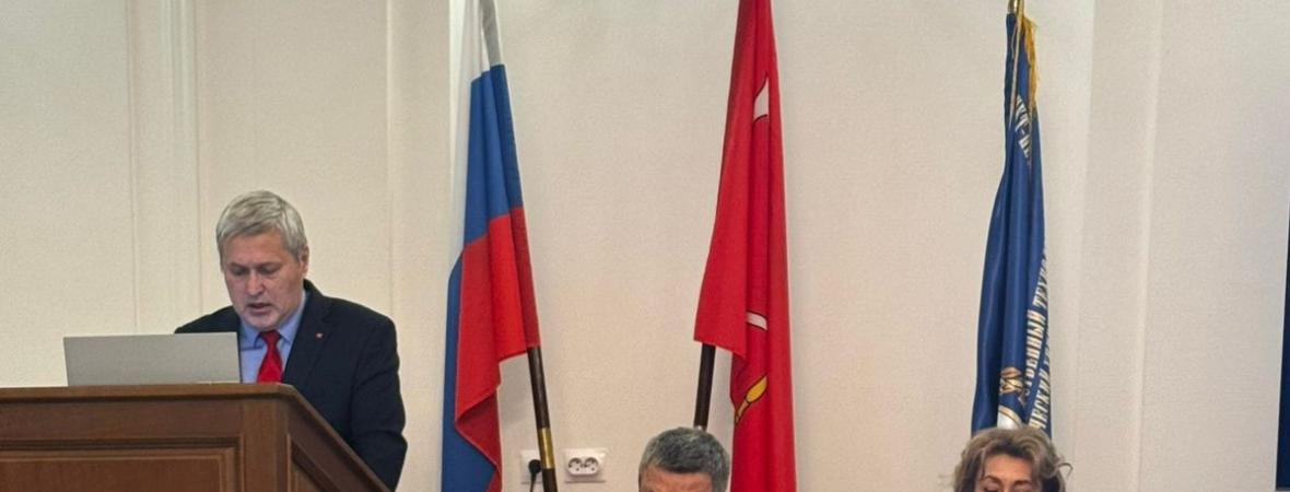 27.11.2025 Приветственное слово Общему собранию АПП СПб от Депутата Государственной Думы Соловьёва С.А  координатора Комиссии по импортозамещению и технологическому лидерству («Создавай Российское») федерального партийного проекта «Выбирай своё» партии «Единая Россия».